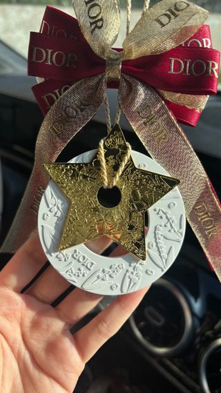 Profumo gesso Dior stella oro