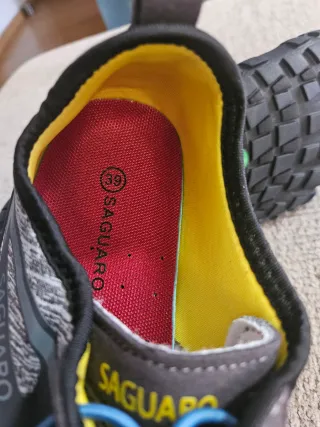 Zapatillas Saguaro Gris Negras Talla 39