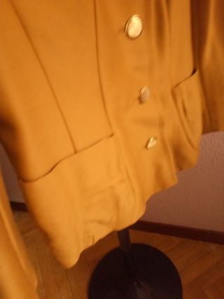 Chaqueta vintage Charito mostaza T46-48