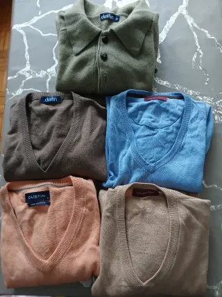 Lote 5 jerséis hombre