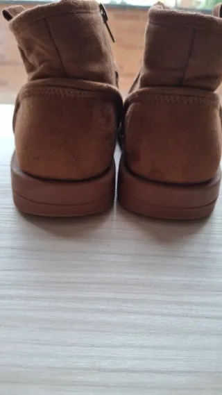 Botines marrones con pelo interior