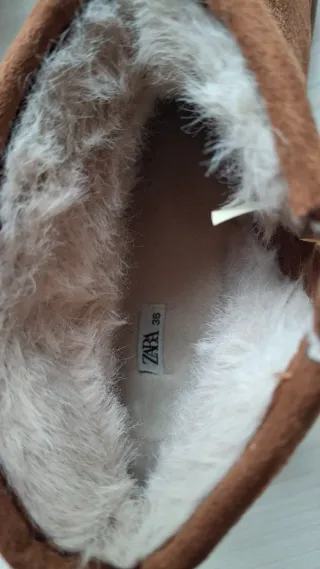 Botines marrones con pelo interior