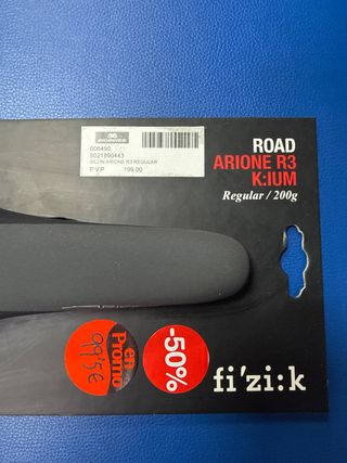 Sillín Fizik Arione R3 K:ium Negro