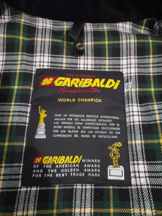Cazadora Moto Garibaldi Talla 54 L.Como nueva