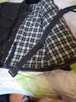 Cazadora Moto Garibaldi Talla 54 L.Como nueva