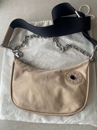 Bolso Bimba y Lola Beige Cadena y Correa