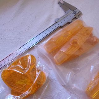 Bicicleta con 4 riflettori catadiottrici lunghi nuovi