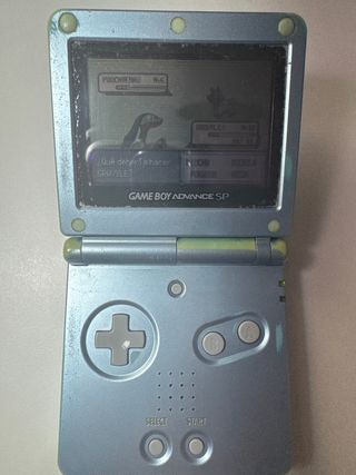 Game Boy Advance SP Azul Plateado