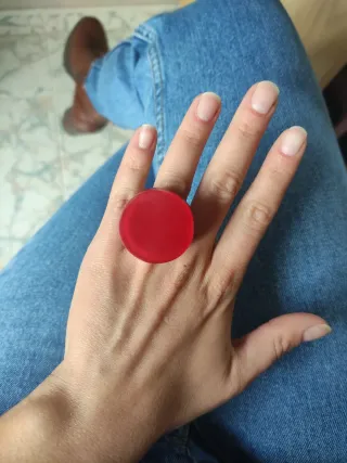 Anillo Ernesto de Barcelona Rojo