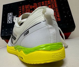 Zapatillas Munich Running Flash Blancas y Amarilla