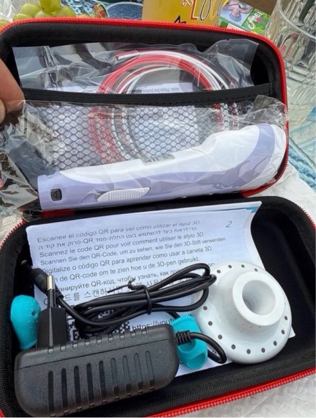 Penna 3D con filamenti nuovi