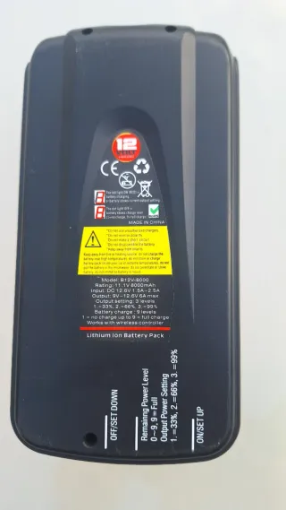 Batería + Chaqueta Gerbing Calefactable