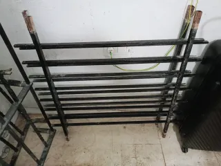 Rejas metálica negra