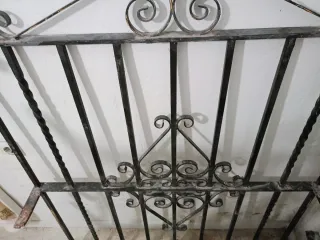 Rejas metálica negra