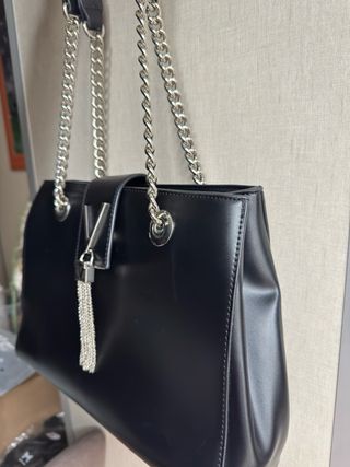 Bolso Valentino Negro Cadena