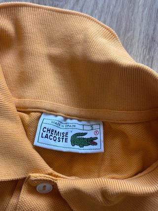 Camiseta Polo Lacoste Naranja
