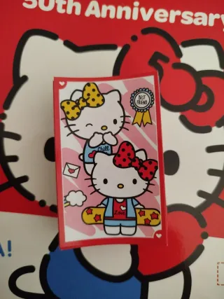 Cromos Hello Kitty 50th Anniversary