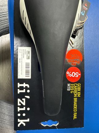 Sillín Fizik Gobi XM Carbon Braided Rail