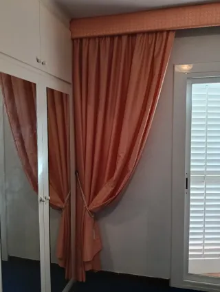 Tende salmone con barra. Vendita diretta.