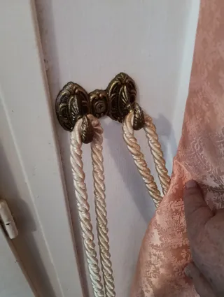 Tende salmone con barra. Vendita diretta.