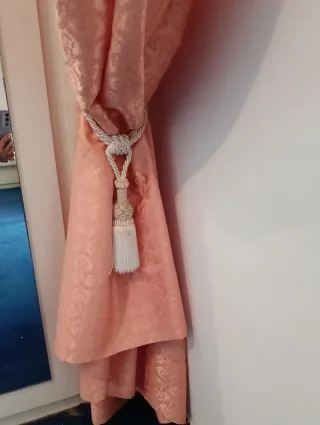 Tende salmone con barra. Vendita diretta.