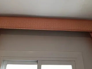 Tende salmone con barra. Vendita diretta.