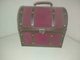 Set di 2 bauli decorativi