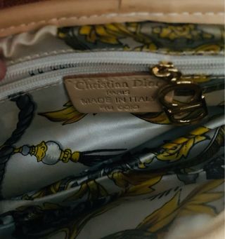 Bolso Saddle Dior Multicolor y Dorado