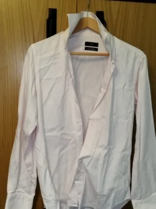 Camisa Zara Hombre Talla 40 /LBlanca