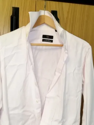 Camisa Zara Hombre Talla 40 /LBlanca