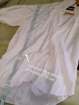 Camisa Zara Hombre Talla 40 /LBlanca