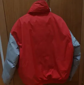 Plumas Lhotse Hombre Talla 50 Gris/Rojo