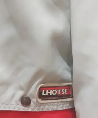 Plumas Lhotse Hombre Talla 50 Gris/Rojo