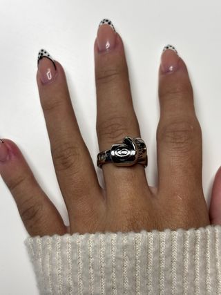 Anillo Vivienne Westwood Ajustable Plata