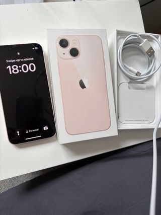 iPhone 13 mini Rosa batteria 75%