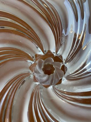 Coppa centrotavola vetro artistico Murano anni ‘60