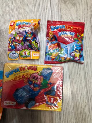 Lote 7 Figuras Super Things sin abrir
