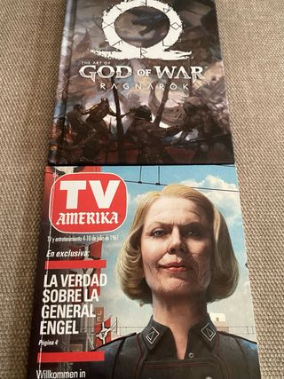 Libri d'arte God of War e Wolfenstein
