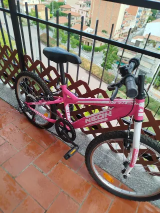 Bicicleta rosa