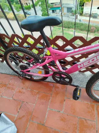 Bicicleta rosa