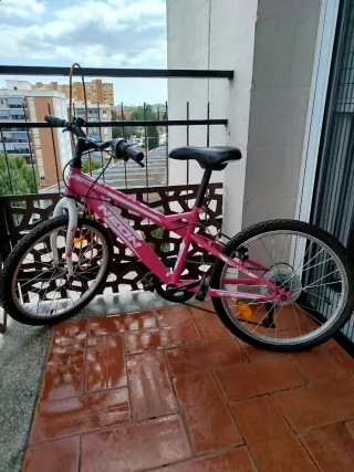 Bicicleta rosa