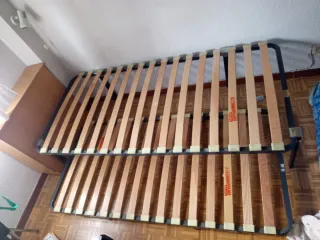 Cama nido metálica y de madera