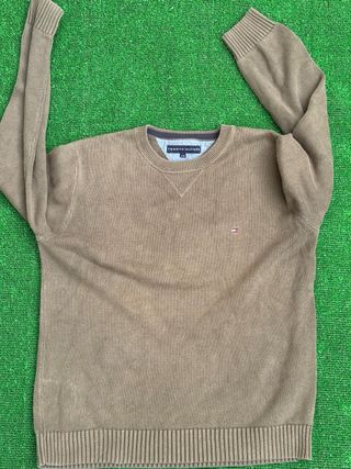 Jersey Tommy Hilfiger Marrón Talla L