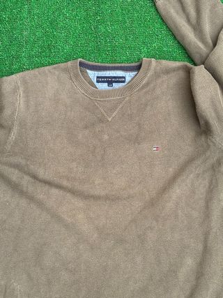Jersey Tommy Hilfiger Marrón Talla L