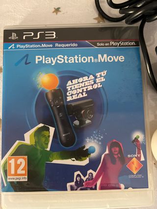 Juego PS3 + Cámara Eye Toy + Mando ps move
