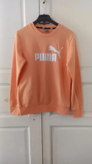 Felpa Puma Donna Arancione Taglia S