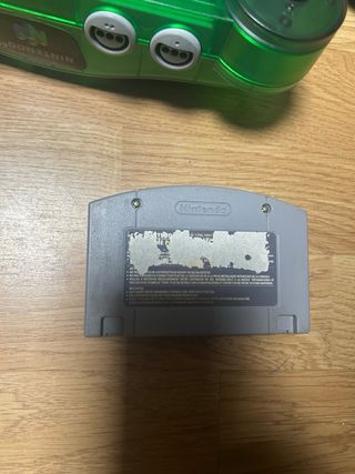 Consola Nintendo 64 Edicion Jungle Green con juego