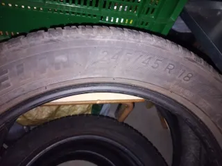 4 Ruedas Michelin 245/45 R18 80%