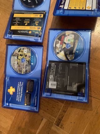 Lote 6 Juegos PS4: FIFA, PES, Call of Duty