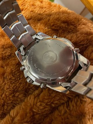 Reloj Seiko Cronógrafo Acero Azul